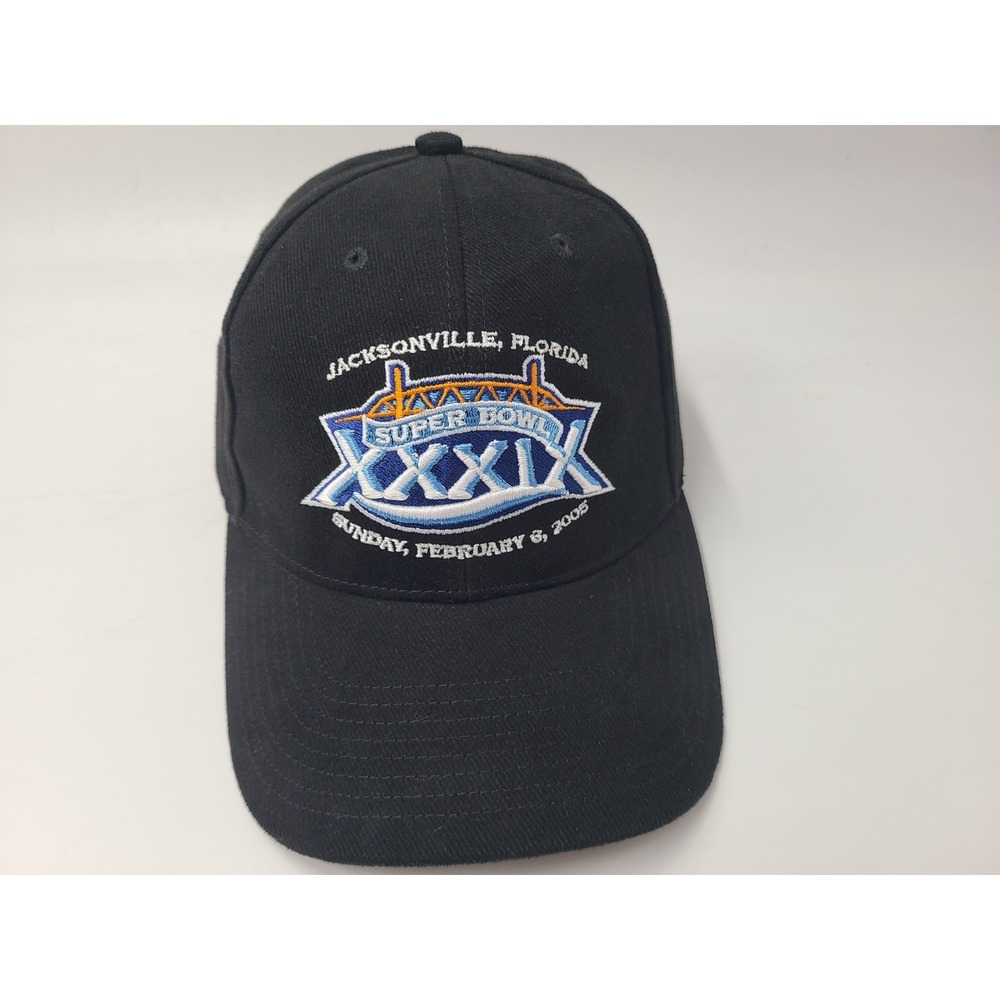 Vintage Super Bowl XXXIX Adjustable Hat‎ Cap New England Patriots NFL Football